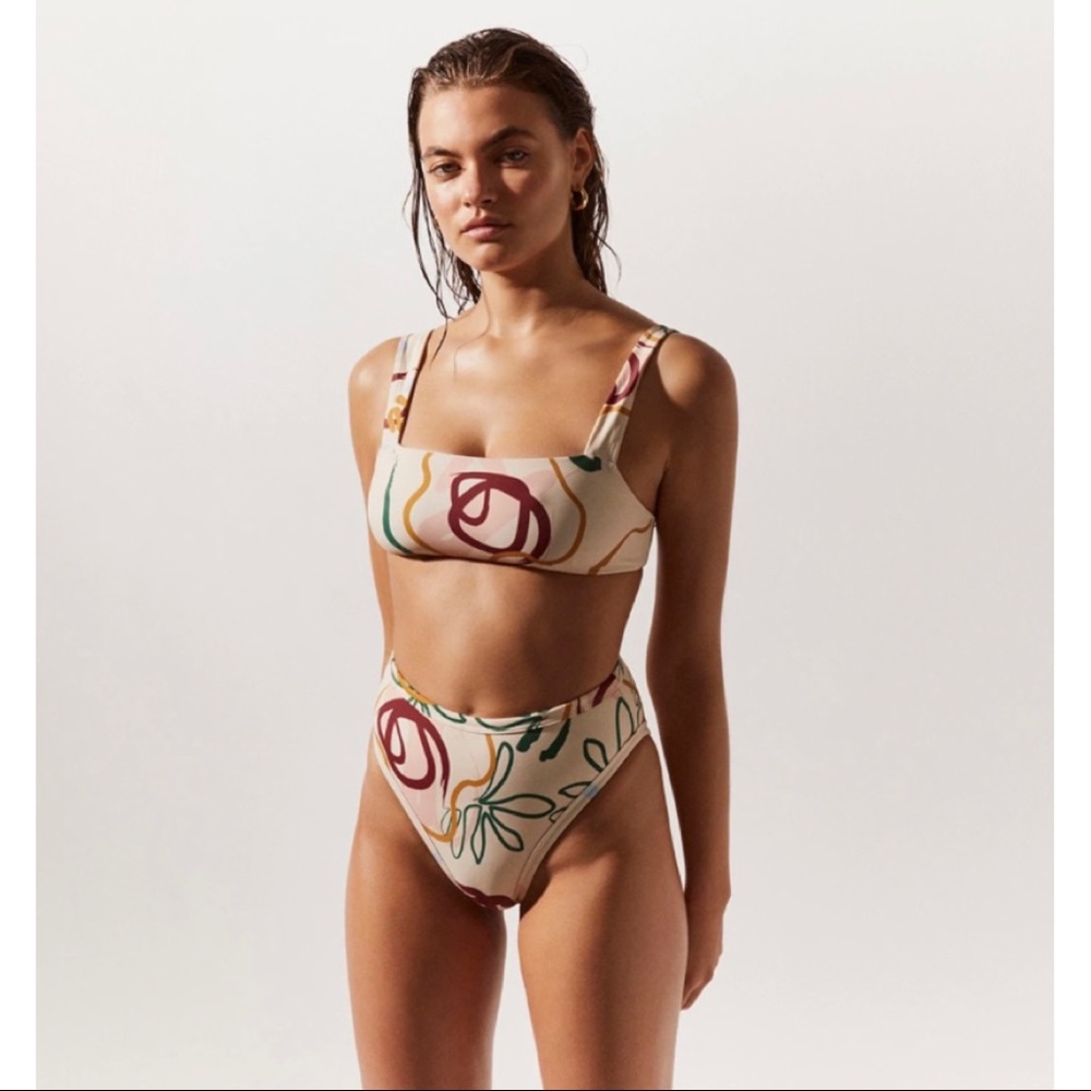 Skye & Staghorn La Rose Bikini Set NWT